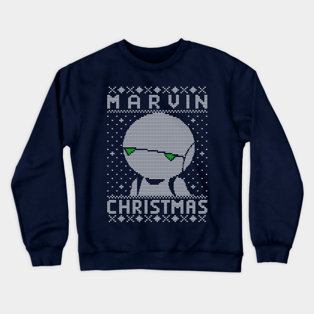 Marvin Christmas Crewneck Sweatshirt by karlangas